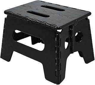 Banquinho Dobrável Infantil Portátil Base Antiderrapante Design Banqueta Compacto para Cozinha Banheiro Camping e Praia