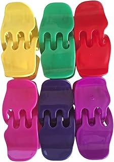 12 Presilha Média Piranha Colorida Cores de Verão M MariS