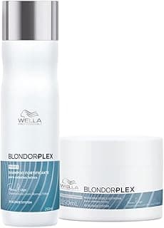 Kit Wella Professionals BlondorPlex Shampoo Máscara (2 produtos) com 10% de desconto por R$ 226,80 na amazon