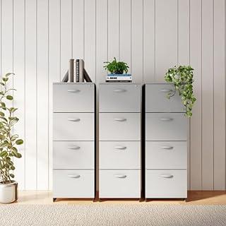 Armário de Escritório Downtown 4 GV Preto e Cinza