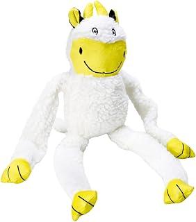 Brinquedo Vaca Chalesco para Cães – Pelúcia Interativa para Brincadeiras, Pertence a Família do Macaco.