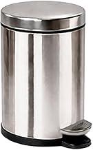 Brinox - Lixeira Inox Com Pedal E Balde 5L Decorline - Aço Inox