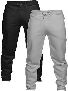 KIT 2 Calças Masculina Moletom Conforto Corrida Skinny