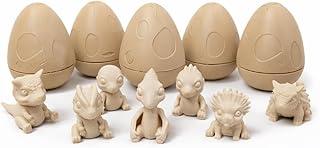 Dinossauro no Ovo Misterioso, Desperte BabyDino, Mistery Egg, Dino Colecionável, Criatura Pré-Histórica Surpresa, Presente Brinquedo (5 Ovos Surpresa)