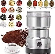 Moedor de Café Elétrico 150g 110V, Triturador de Grãos e Especiarias, Lâminas de Aço Inox, Rápido e Compacto