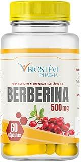 Berberina 500mg 60 Cápsulas Biostévi