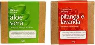 Kit Shampoo e Condicionador Pitanga Natural Hidratante Capilar Antiqueda Anti Caspa Crescimento e Nutrição Brilho Maciez