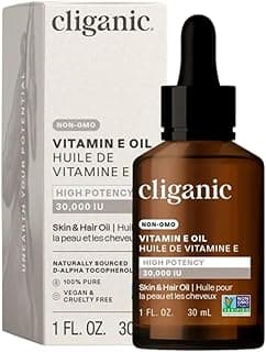 Óleo V.i.t.a.m.i.n.a E 100% Puro Cliganic 30ml Importado com 12.29% de desconto por R$ 71,61 na amazon
