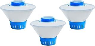Clorador Margarida Flutuante Para Piscina Vinil e Intex | Suporte Para Pastilhas De Cloro | Flutuador De Cloro | Clorador Para Agua Potavel Consumo Humano | Bóia Flutuante 1un