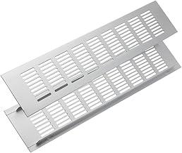 Grade De Ventilação De Alumínio Retangular 80x400mm