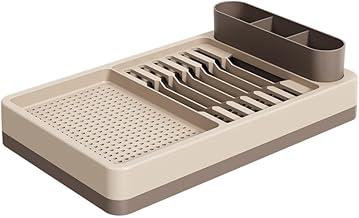 Coza - Escorredor de Louças Flat 42x26x10 cm - Warm Gray e Light Gray