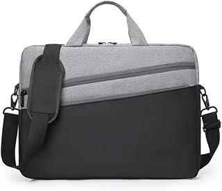 Capa Bolsa Maleta Notebook Com Alça De Ombro Alça De Mão Reforçada Impermeável Divisórias Case Note Bag Estojo Pasta Organizadora Notebook 16 Polegadas 2 Bolsos Externo Faculdade Escola Trabalho