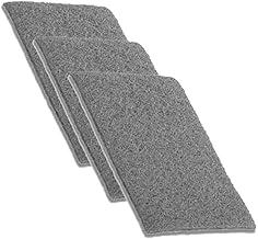 Kit 3 Manta Lixa Abrasiva Polimento Fina Cinza 225x110mm - Starfer