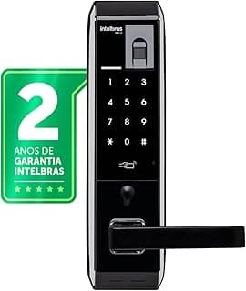 Fechadura Digital de Embutir FR 330 Preto Intelbras com 18.31% de desconto por R$ 1.061,10 na amazon