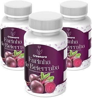 Farinha de Beterraba - Greenora - 60 Cápsulas (Kit 3)