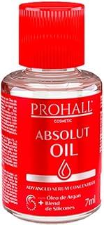 Hair Oil Prohall Absolut Oil - Sérum Reparador de Pontas Concentrado, Brilho Intenso e Maciez, 7ml