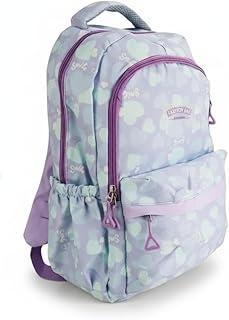 Mochila Juvenil 17,5” 44cm Poliéster com 3 Compartimentos e Espaço para Notebook