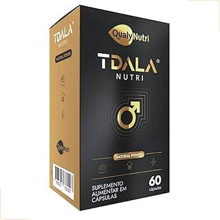 TDALA Nutri 60 Cápsulas – Suplemento Alimentar Masculino com Vitamina D, Zinco, Arginina e Taurina – Energia, Disposição e Vitalidade – QualyNutri