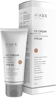 Clinicals CC Cream Facial FPS 80 40g - Anasol com 27.7% de desconto por R$ 48,70 na amazon
