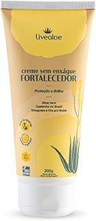 LiveAloe Creme Capilar Sem Enxágue Fortalecedor