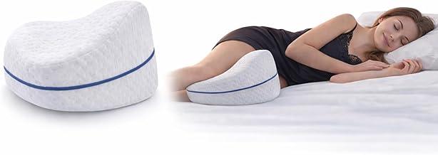 Almofada Ortopédica para Pernas e Joelhos em Espuma de Memória Travesseiro Anatômico para Dormir de Lado com Mais Conforto e Alinhamento
