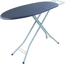 Metaltec Tábua De Passar Roupa 5001 em Aço e Madeira MDF Resistente Com Suporte Para Ferro - Capa Forro 100% Algodão Térmico
