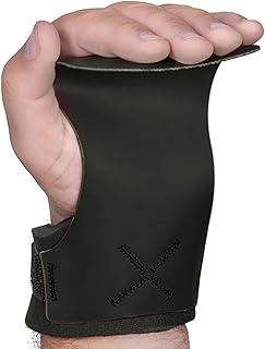 PROGNE SPORTS Luva Crossfit Musculação Grip X-Pro - Lona Dupla Face, Preta, Grande