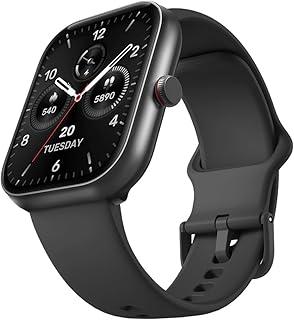 Bettdow SmartWatch, relogio smartwatch com 1.91" Ecrã tátil e Alexa, à prova d'água IP68, relogio feminino e masculino com 100+ Modos Esportivos Faz e Recebe Ligações(preto)