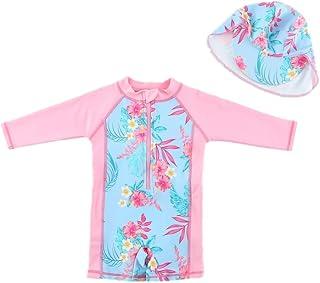 Pulpo Roupa Piscina Bebê Menina com Chapéu, by Acqua di Mare