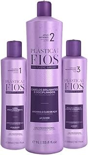 Cadiveu Plástica dos Fios Passo 2 Selagem Térmica 1L - Shampoo e Máscara 300ml com 12.88% de desconto por R$ 178,50 na amazon
