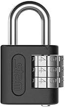 CADEADO SEGR. 25 MM - PRETO FOSCO - ENC.