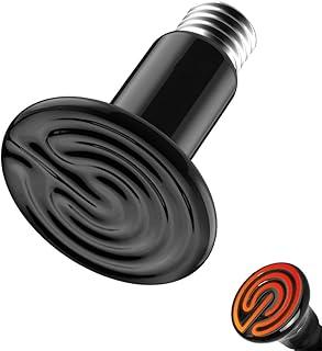 Lâmpada de Aquecimento em Cerâmica, 110v, 75w, Preta