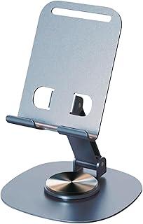 Suporte Articulável p/Celular, com Base Giratória 360°, em Metal Resistente, Compatível com Smartphone e Tablet