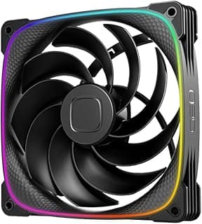 Fan Reverse Blade Geometric Future Squama 2503R-14B ARGB