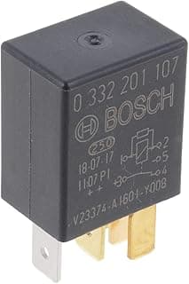 5 pinos, 12 V, 30/10 A, Bosch 0332201107 Micro relés de transição