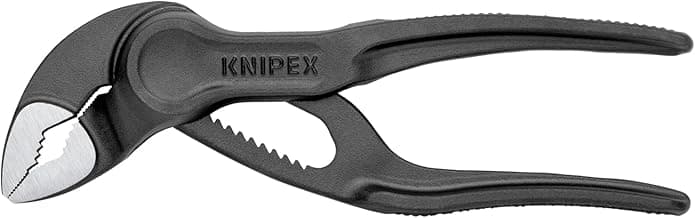 KNIPEX Ferramentas - Alicate de bomba de água Cobra XS (87 00 100), 10 cm