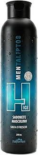 Sabonete Íntimo Masculino Mentaliptos Ice Vegano Higiene Diária com Extratos Naturais e Sensação Refrescante 200ml Elimina Odores Hot Flowers