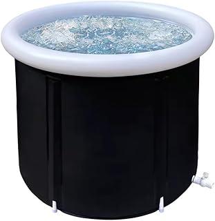 Banheira Portátil Dobrável 300L (80x80cm) para Crioterapia e Imersão em Gelo com Tampa Térmica – Recuperação Muscular e Relaxamento PREMIUM DUPIN