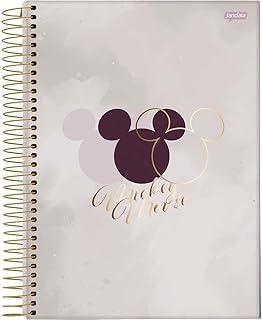 Caderno 01X1 Capa Dura Mickey Arts Office 80Fls. Pacote Com 04-100822