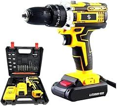 Parafusadeira e Furadeira de Impacto, Kit com 2 Baterias 36V, Maleta e Acessórios, 18 Níveis de Super Torque (Product Professional)