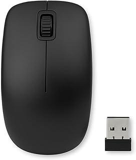 Mouse Sem Fio Ergonômico, USB 2.4GHz, 1000 DPI, Compacto, Preto