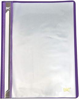 Pasta A4 DAC Frente Transparente 10 Envelopes Lilás