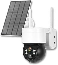 Camera de Segurança Solar Externa 360° Visão Noturna a prova d´água IP65
