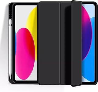 Capa Case PREMIUM Anti Impacto com função sleep e suporte para Apple Pencil - compatível com iPad PRO de 10.5 polegadas E iPad AIR 3 de 10.5 polegadas (PRETO)