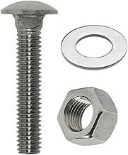 Parafuso Francês 3/16x2" Com Porca Sextavada e Arruela - 50 Unidades