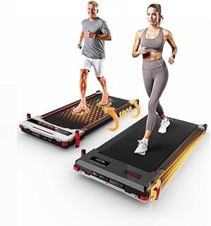 Esteira Ergométrica Eletrica, Esteira Portátil Fitness Residencial Até 120 kg Aparelhos de Academia em Casa