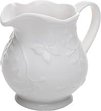 LYOR - Leiteira New Bone Butterfly Flower 250ml Branca Porcelana