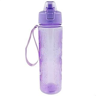 Garrafa Squeeze Plástica 1000ml Coloridas com Alça Resistente Tampa com Rosca Ideal para Academia (Lilas)