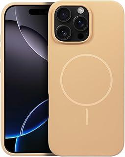 Gshield Capa Case Capinha Premium Compatível com Magsafe, Silicon Liquid (Desert, iPhone 16 Pro Max)