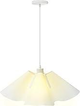 Luminária Pendente Em Tecido Branco, Luminária Pendente De Teto Moderna Grande, Adequada Para Salas De Jantar, Salas De Estar, Quartos E Cozinhas